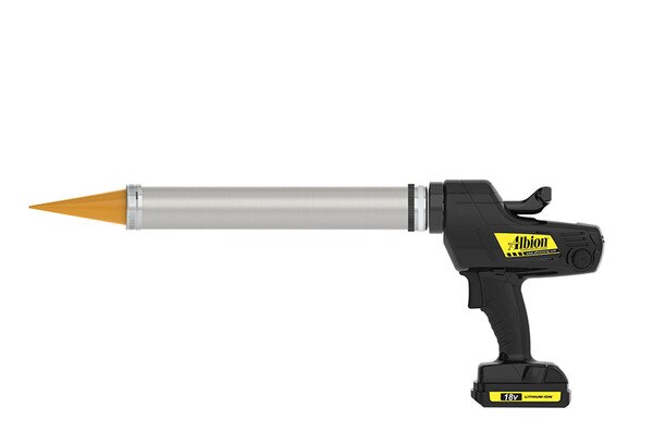 Img of Albion 20oz Cordless Sausage Gun w/ Aluminum Barrel 18 Volt
